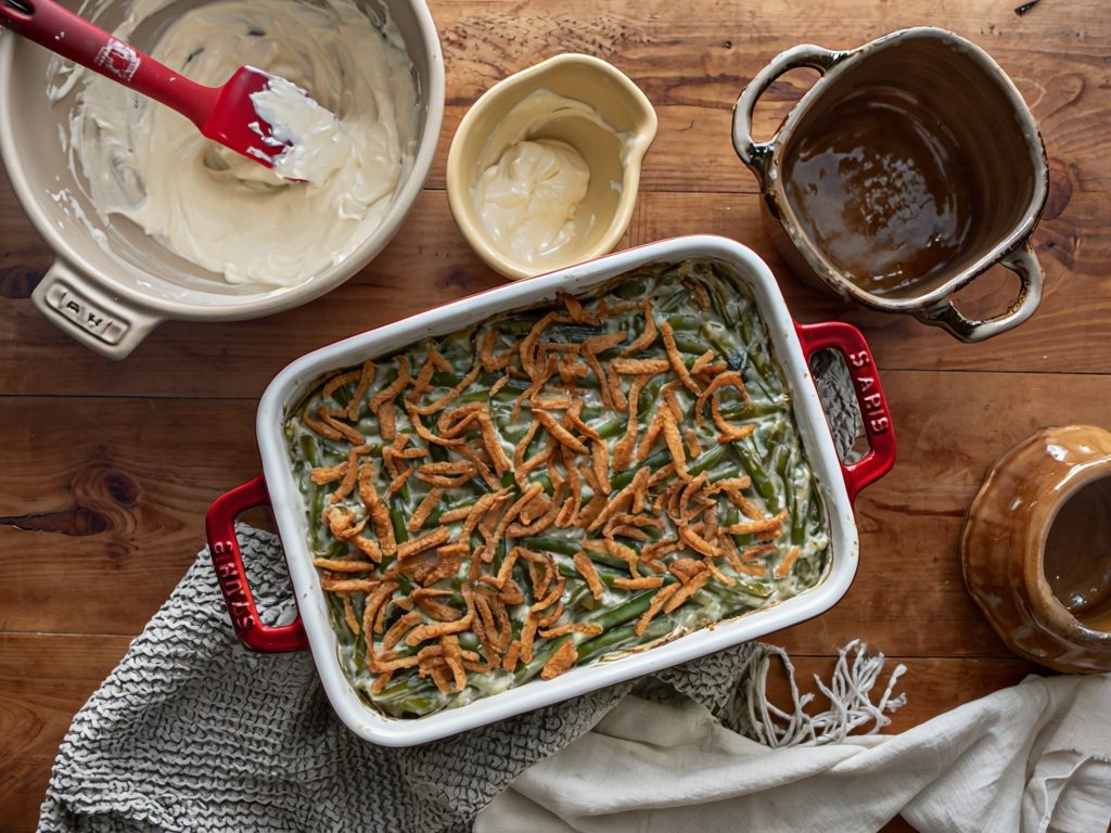 Easy Side Dishes with Campbell's Soup,Vegetable Casserole Recipes,Holiday Green Bean Casserole,Healthy Green Bean Casserole Options,Campbell Soup Recipes for Family Meals